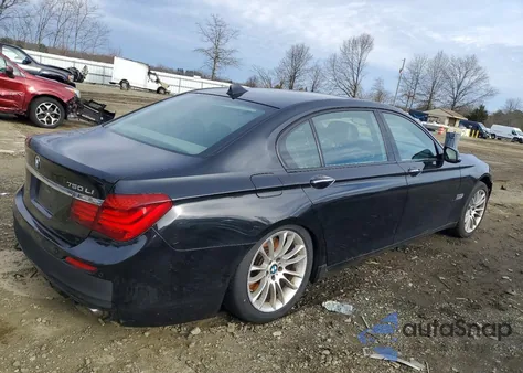 2013 BMW 750 Lxi from USA, damaged, VIN WBAYF8C50DD140357